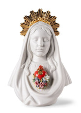 Immaculate Heart of Mary Sculpture